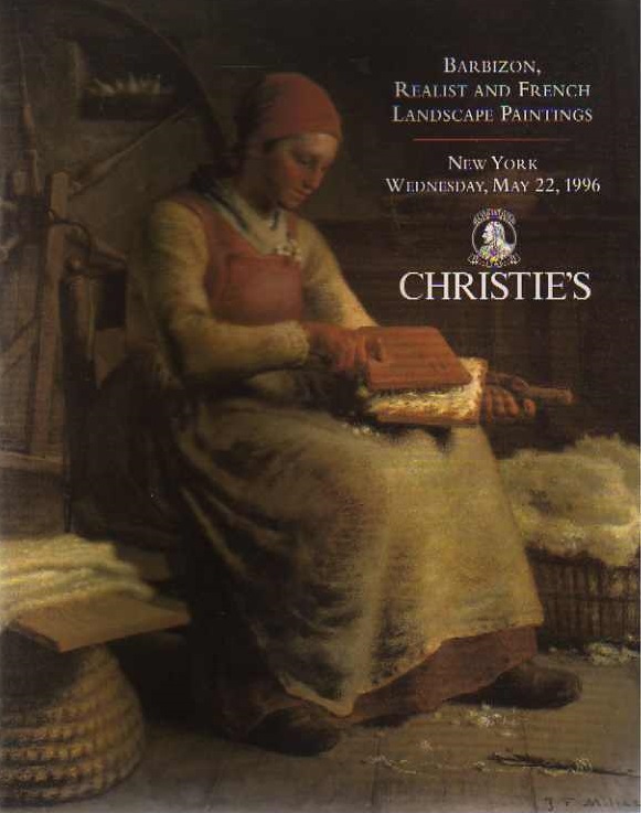 Christies May 1996 Barbizon, Realist & French Landscape Painting (Digital Only)