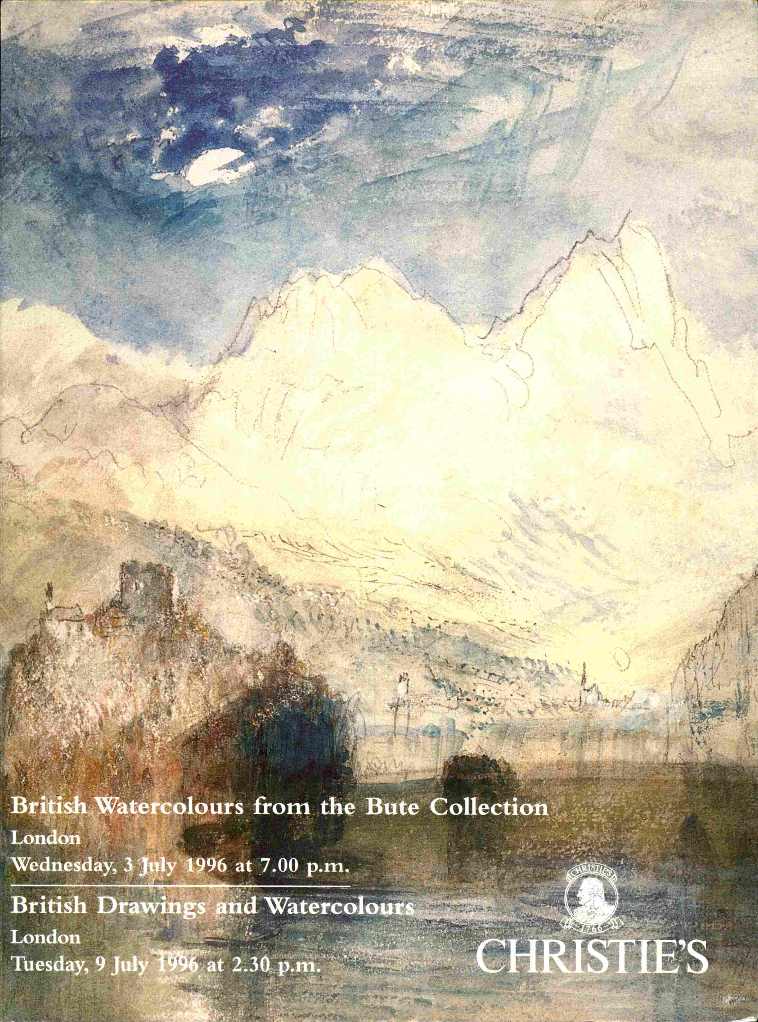 Christies July 1996 British Drawings & Watercolors, British Wate (Digital Only)