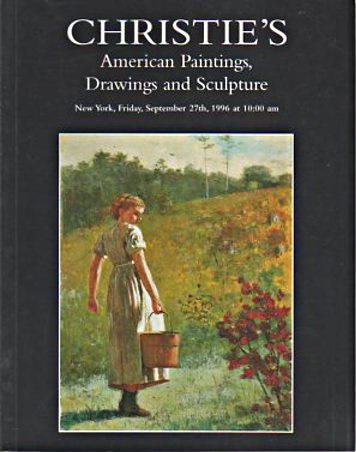 Christies September 1996 American Paintings, Drawings and Sculpt (Digital Only)