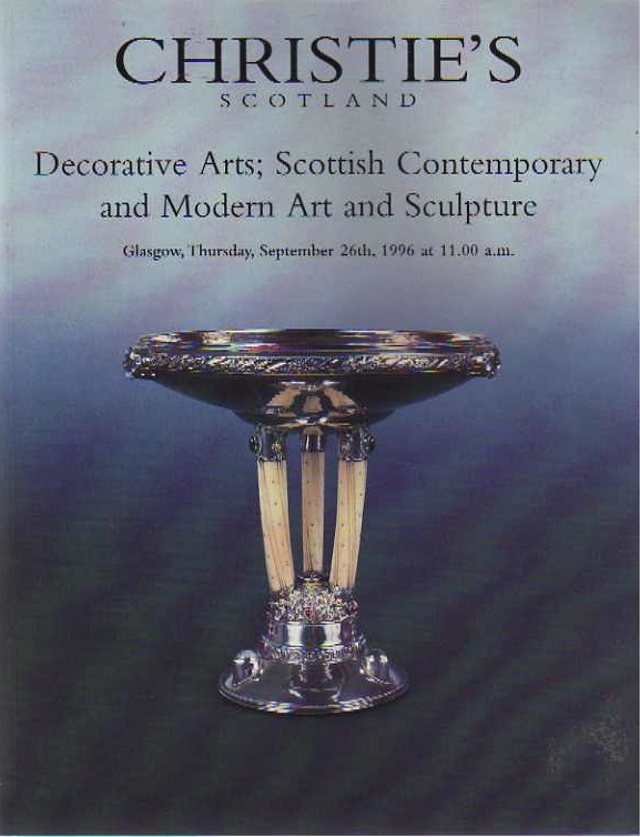 Christies September 1996 Decorative Arts; Scottish Contemporary (Digital Only)