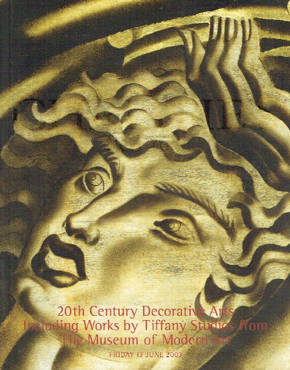 Christies June 2003 20th Century Decorative Arts including Works (Digital Only)