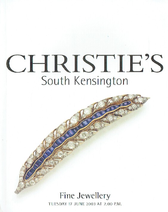 Christies June 2003 Fine Jewellery (Digital Only)