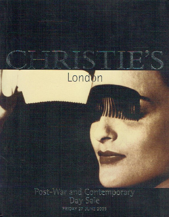 Christies June 2003 Post-War & Contemporary Art - Day Sale (Digital Only)