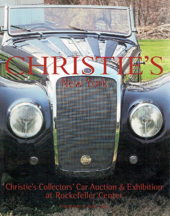 Christies June 2003 Christies Collectors Cars Auction and Exhibi (Digital Only)