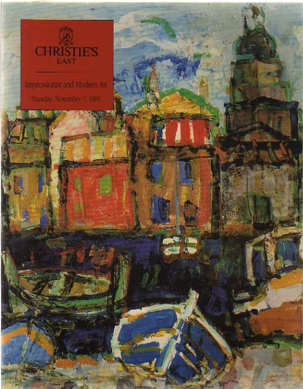 Christies November 1995 Impressionist and Modern Art (Digital Only)