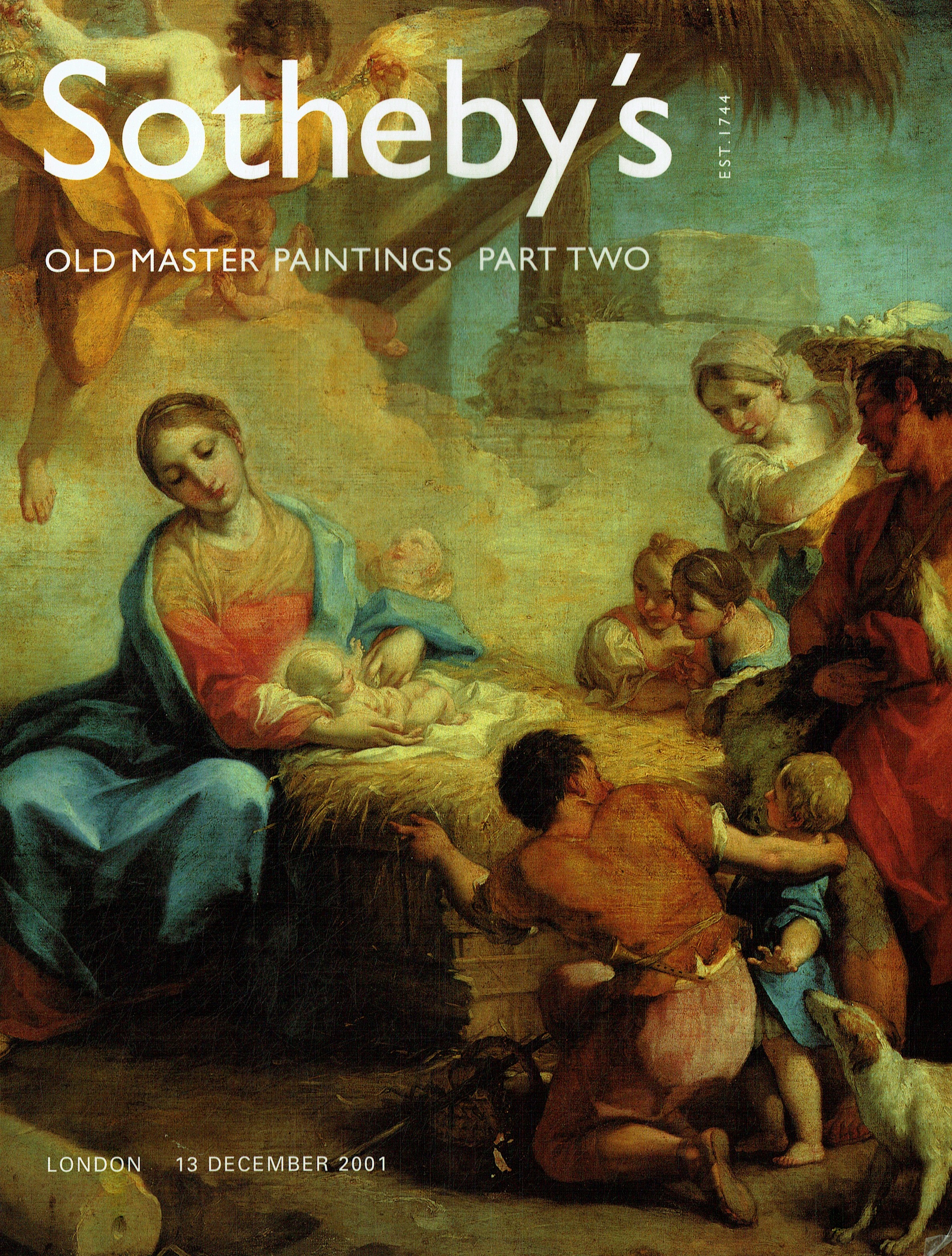 Sothebys December 2001 Old Masters Paintings Part Two (Digital Only)