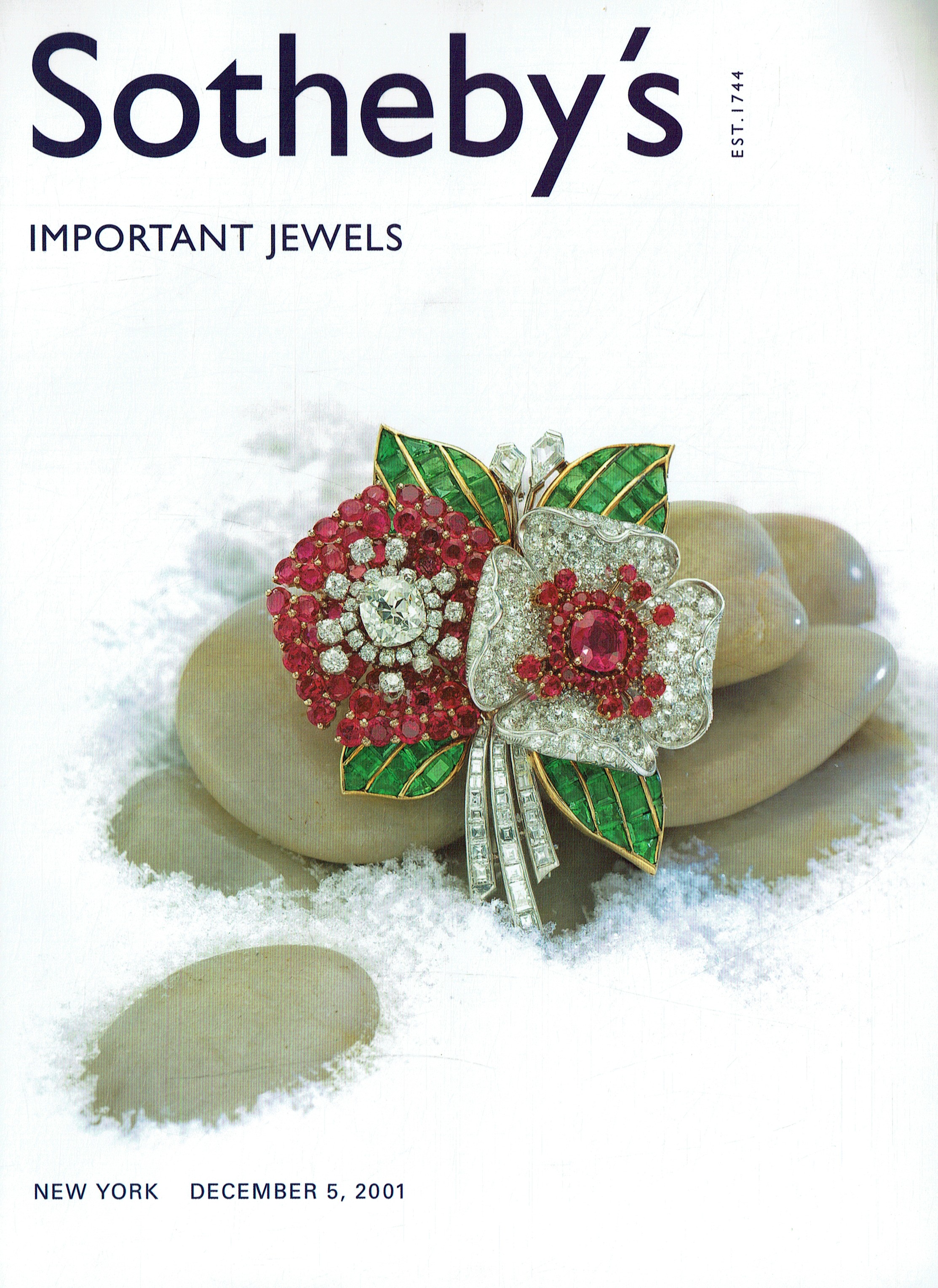 Sothebys December 2001 Important Jewels (Digital Only)