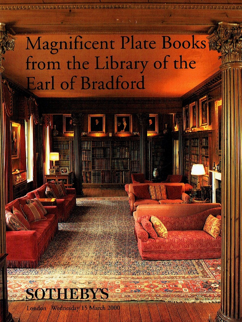 Sothebys March 2000 Magnificent Plate Books from the Library of t (Digital Only