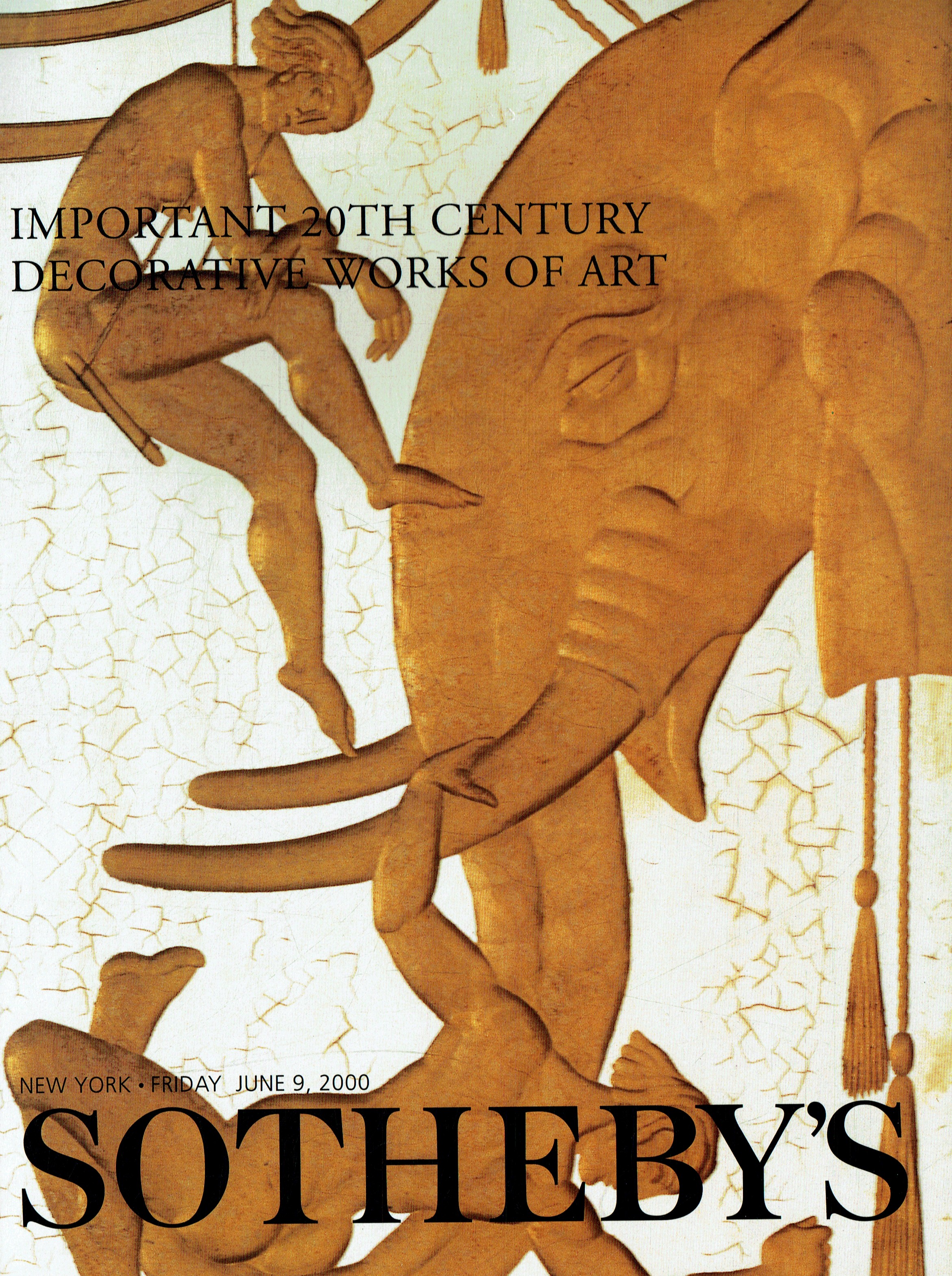 Sothebys June 2000 Important 20th C Decorative Works of Art (Digital Only)