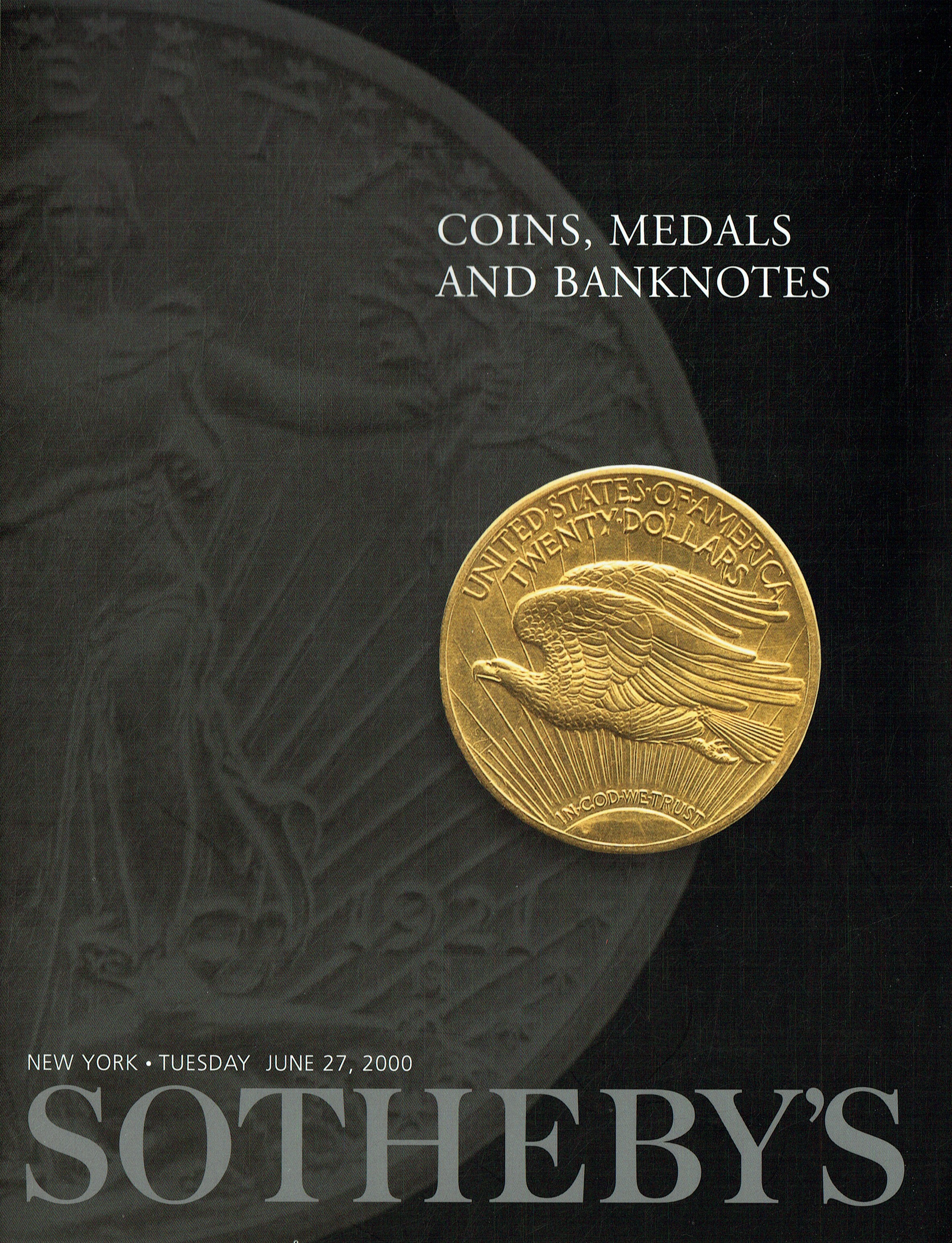 Sothebys June 2000 Coins, Medals and Banknotes (Digital Only)