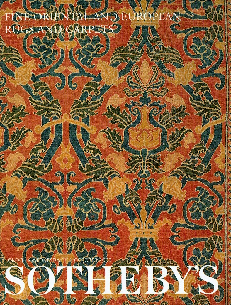 Sothebys October 2000 Fine Oriental & European Rugs & Carpets (Digital Only)