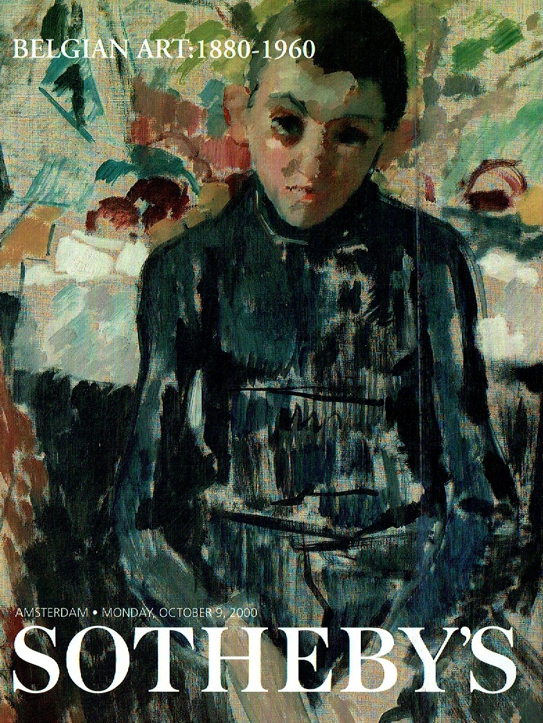 Sothebys October 2000 Belgian Art: 1880 - 1960 (Digital Only)