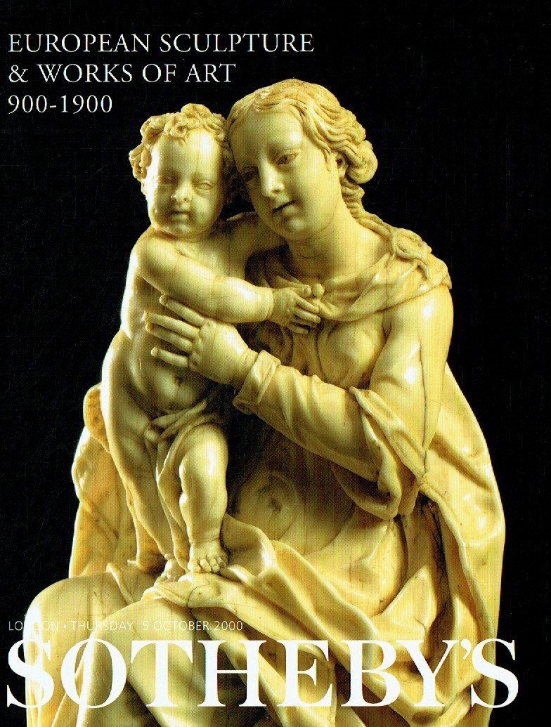 Sothebys October 2000 European Sculpture & Works of Art 900-1900 (Digital Only)