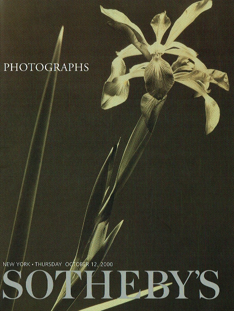 Sothebys October 2000 Photographs (Digital Only)