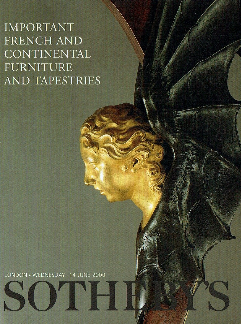 Sothebys June 2000 Important French and Continental Furniture and (Digital Only