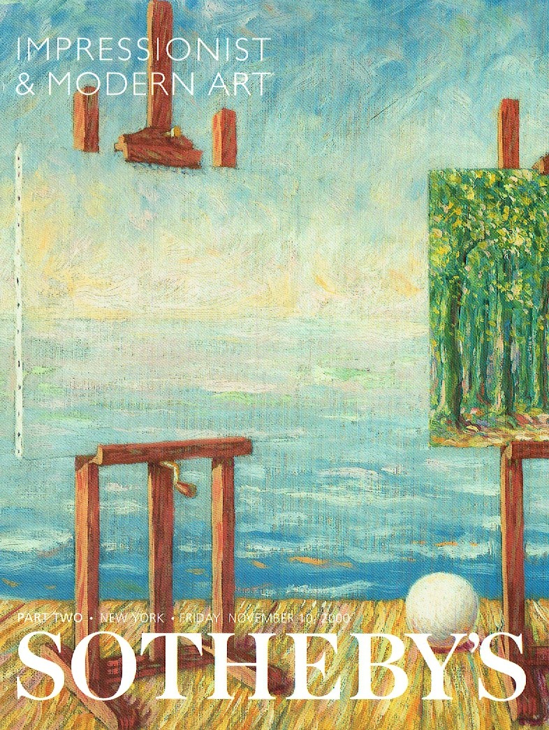 Sothebys November 2000 Impressionist & Modern Art (Digital Only)