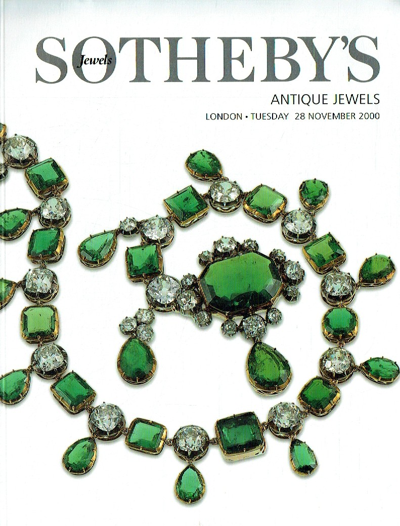 Sothebys November 2000 Antique Jewels (Digital Only)