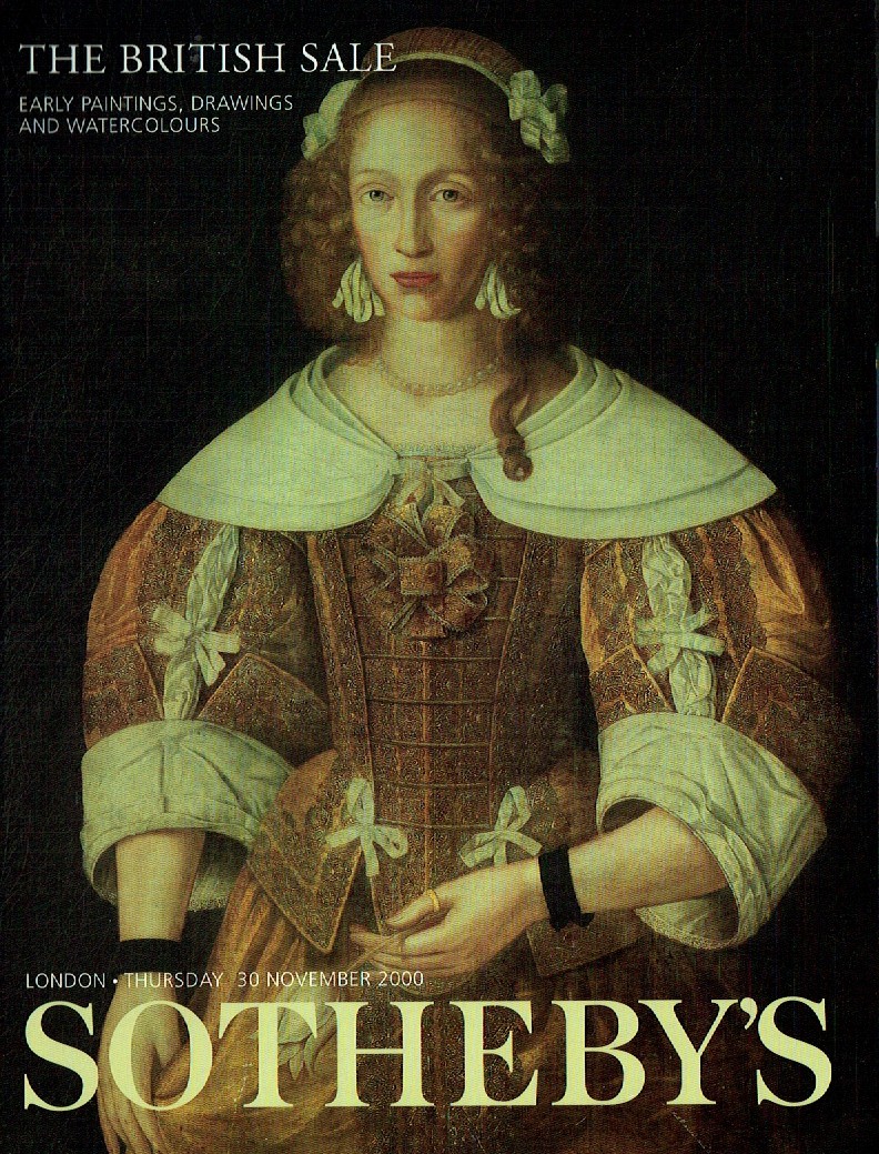 Sothebys November 2000 The British sale - Early Paintings, Drawin (Digital Only