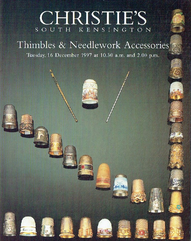 Christies December 1997 Thimbles & Needlework Accessories (Digital Only)