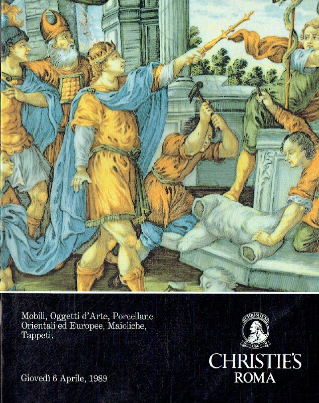 Christies April 1989 Furniture, Works of Art, Oriental & Europea (Digital Only)