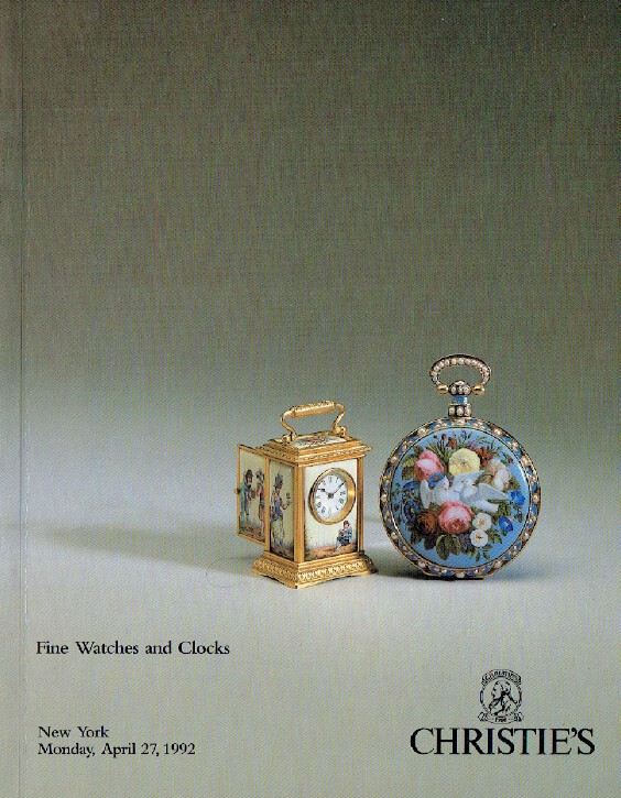 Christies April 1992 Fine Watches & Clocks (Digital Only)