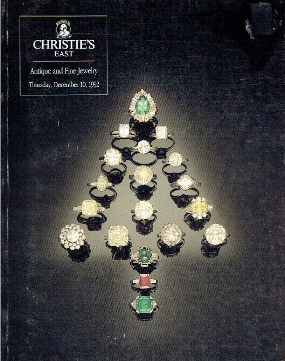 Christies December 1992 Antique and Fine Jewelry (Digital Only)