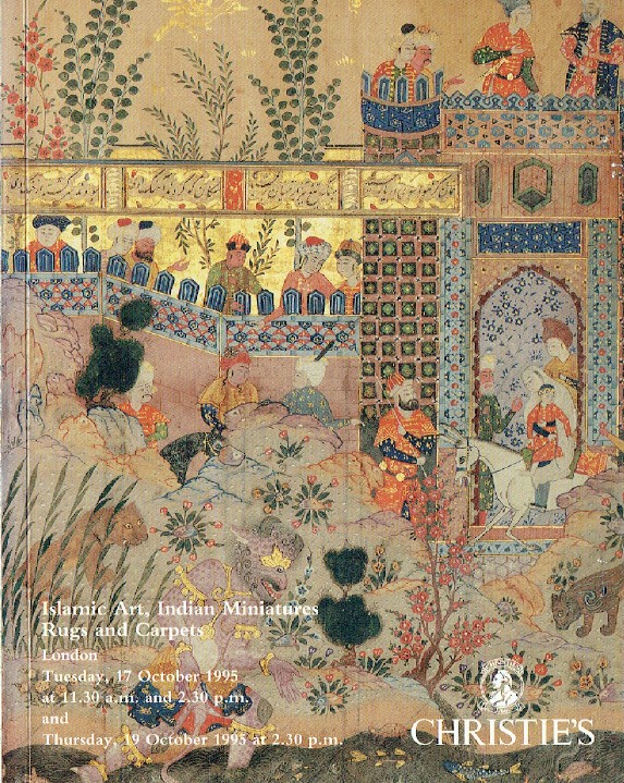 Christies October 1995 Islamic Art, Indian Miniatures Rug (Digital Only)