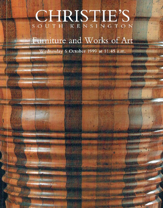 Christies October 1999 Furniture & Works of Art (Digital Only)