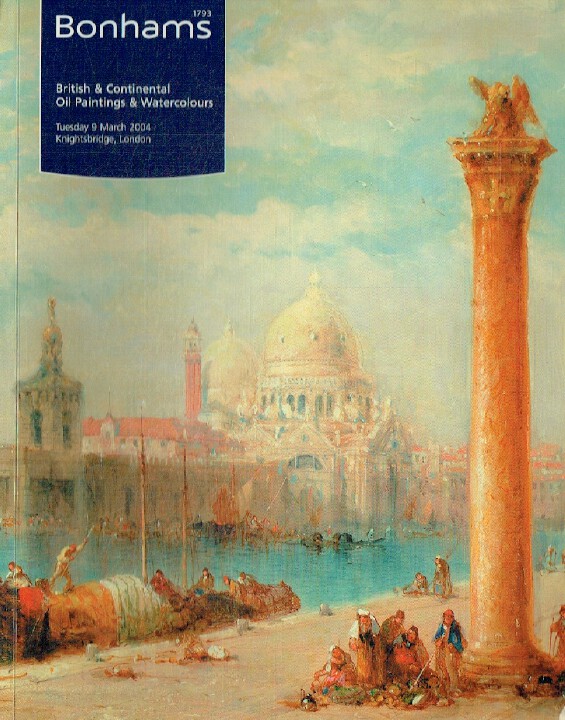 Bonhams March 2004 British & Continental Oil Paintings and Waterc (Digital Only