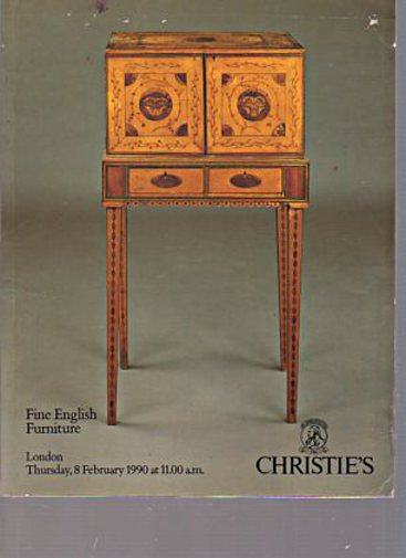 Christies February 1990 Fine English Furniture (Digital Only)