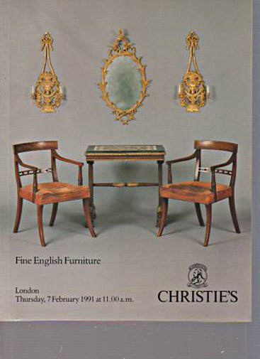 Christies February 1991 Fine English Furniture (Digital Only)