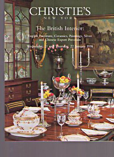 Christies 1998 English Furniture, Chinese Export (Digital Only)