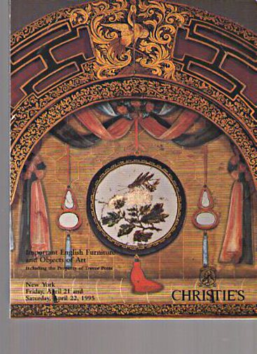 Christies April 1995 Important English Furniture and etc., (Digital Only)