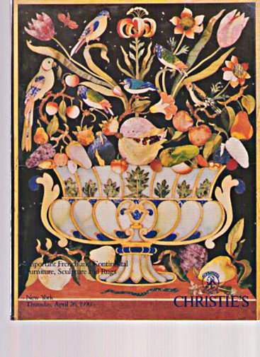 Christies April 1990 Important French and Continental Furniture (Digital Only)