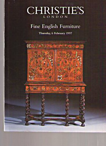 Christies February 1997 Fine English Furniture (Digital Only)