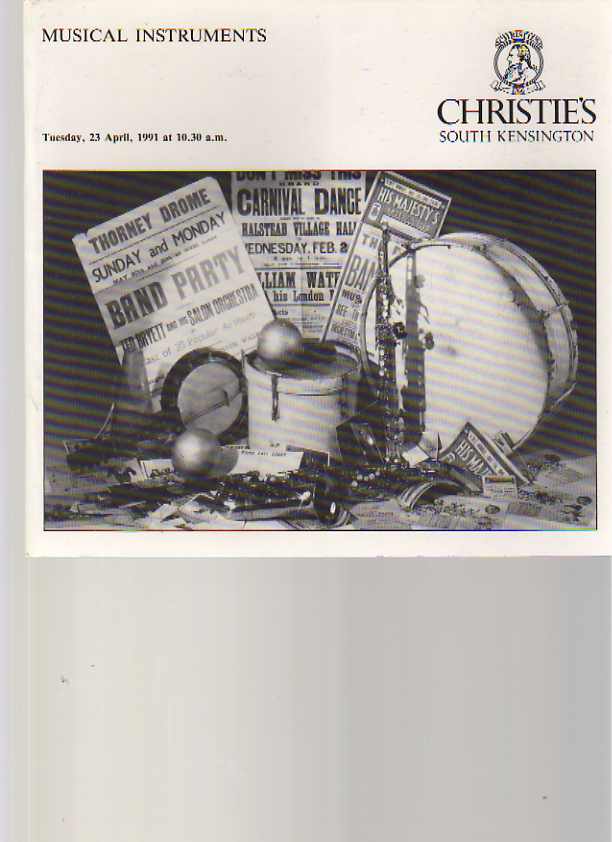 Christies April 1991 Musical Instruments (Digital Only)