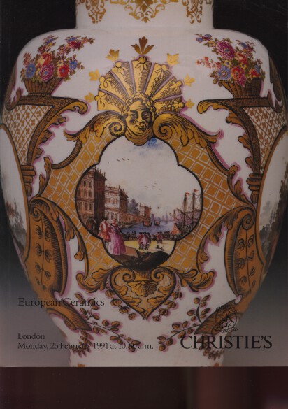 Christies February 1991 European Ceramics (Digital Only)