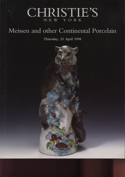 Christies April 1998 Meissen & other Continental Porcelain (Digital Only)