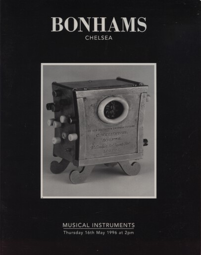 Bonhams May 1996 Musical Instruments (Digital Only)