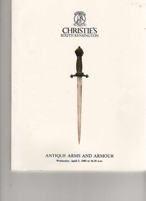 Christies April 1989 Antique Arms & Armour (Digital Only)