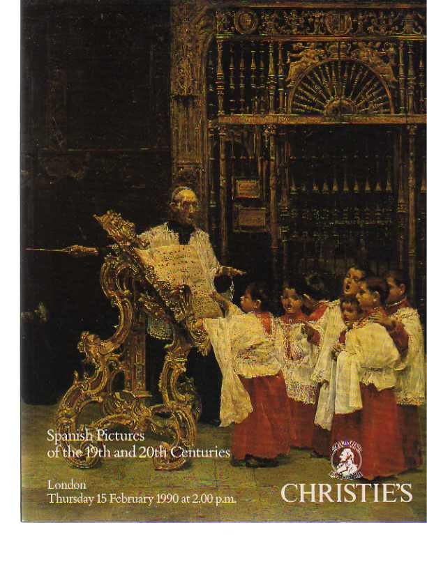 Christies February 1990 Spanish Pictures of the 19th & 20th (Digital Only)