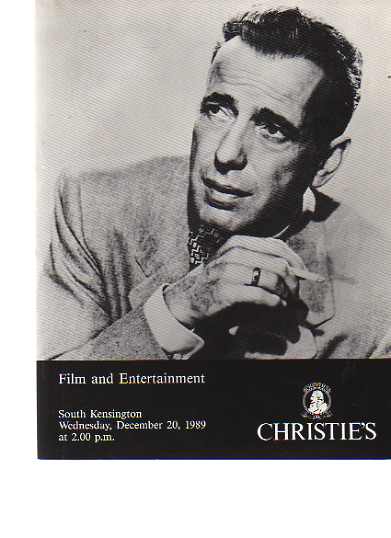 Christies December 1989 Film & Entertainment (Digital Only)