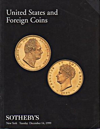 Sothebys December 1999 United States and Foreign Coins (Digital Only)