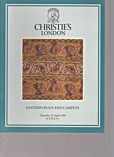 Christies April 1989 Eastern Rugs & Carpets (Digital Only)