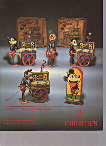 Christies April 1995 Animation Art and Collectables (Digital Only)