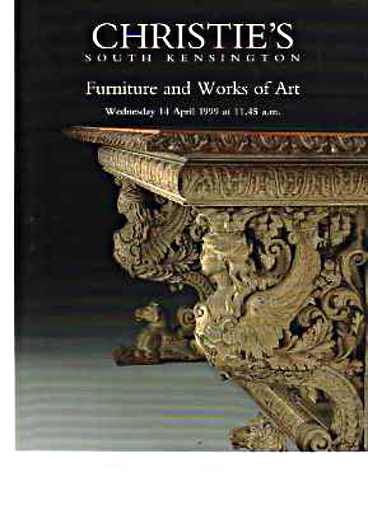 Christies April 1999 Furniture and Works of Art (Digital Only)