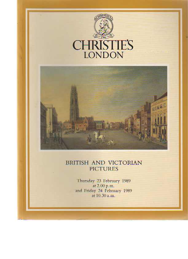 Christies February 1989 British & Victorian Pictures (Digital Only)