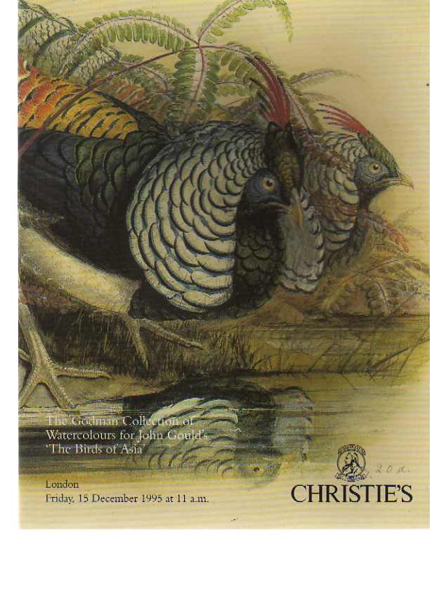 Christies December 1995 Godman Collection for John Goulds Birds (Digital Only)