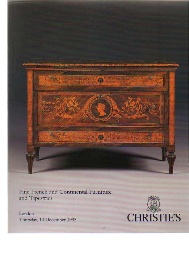 Christies December 1995 Fine French & Continental Furniture (Digital Only)