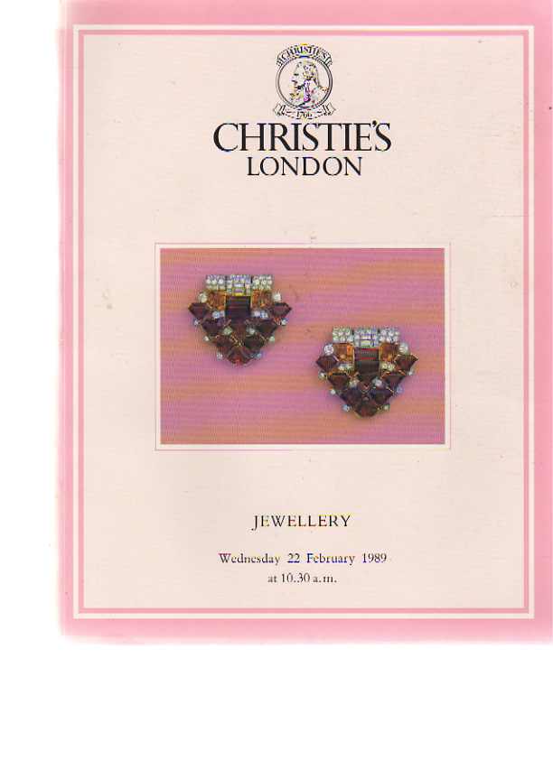 Christies February 1989 Jewellery (Digital Only)